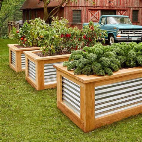 corrugated sheet metal raised bed|corrugated metal raised bed cost.